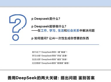 普通人如何抓住DeepSeek红利-清华大学